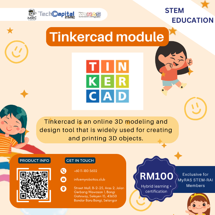 My Robotics Club Tinkercad Module